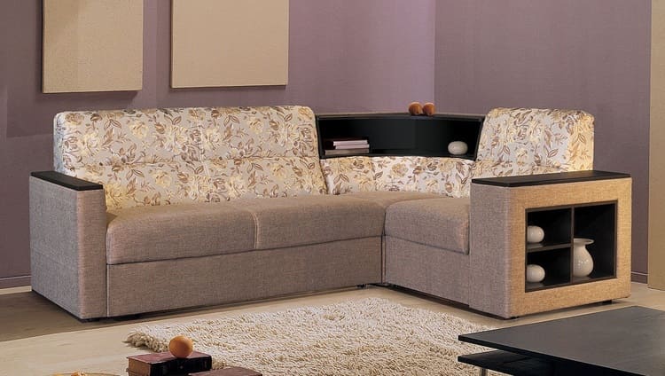 Угловой диван с полками: плюсы, критерии выбора, фото - читайте статьи от«Ваша Мебель» в Харабали