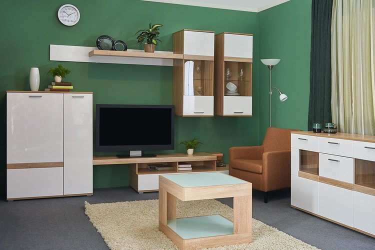Как расставить модульную мебель в небольшой гостиной