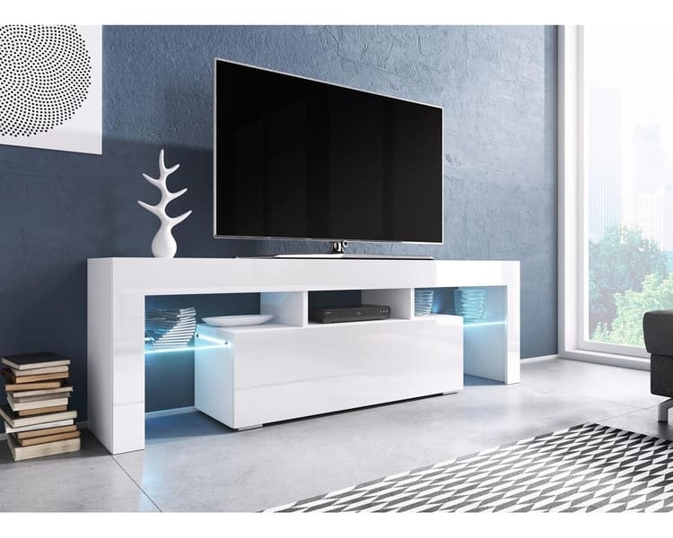 Как выбрать современную тумбу под телевизор в гостиную по размеру