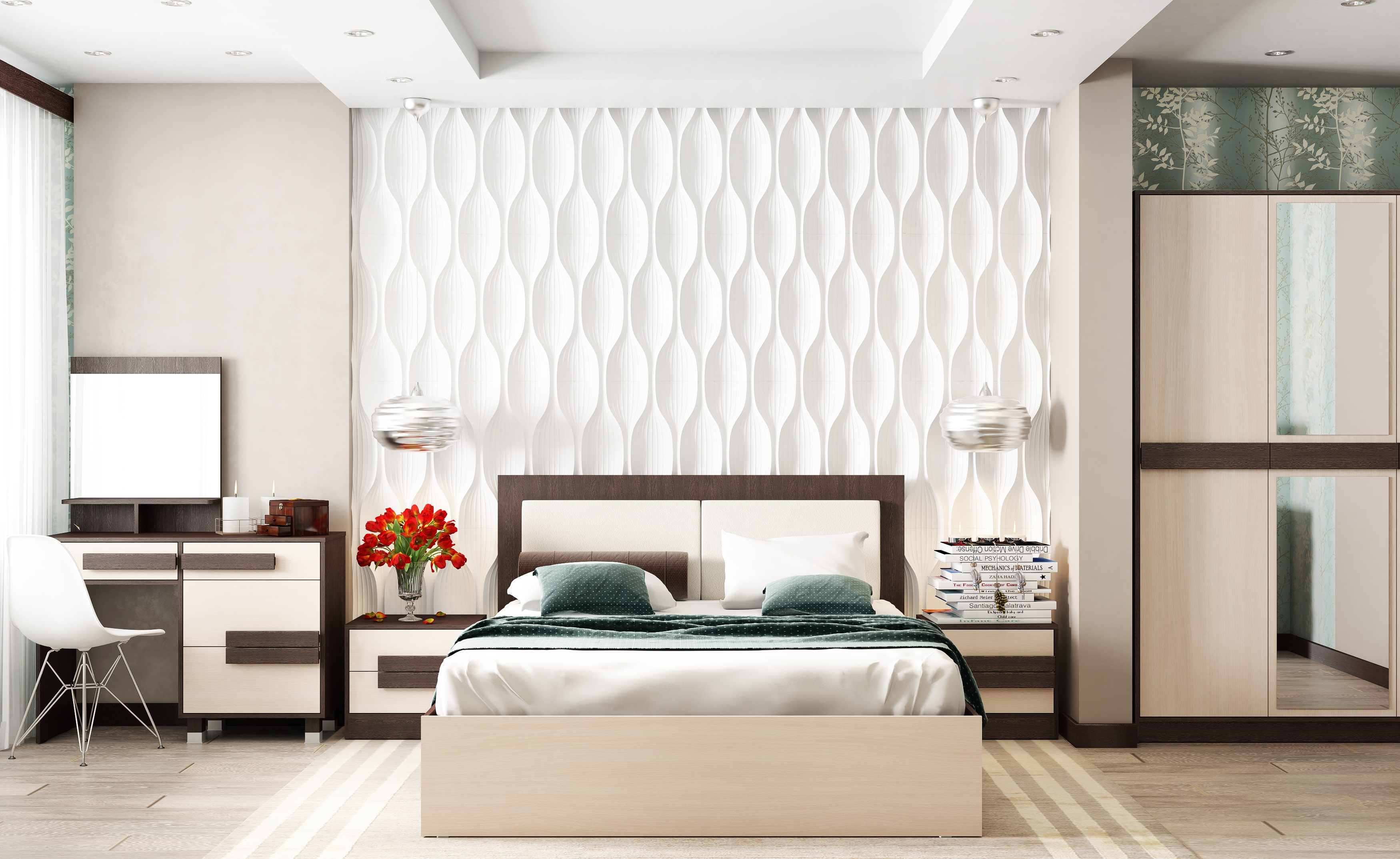 Дизайн спальни 2023 года: самые современные варианты отделки и мебели
